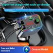 L4 Fast Charging Car Charger MP3 Player with FM Transmitter - 4