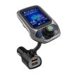 T43 Car Bluetooth MP3 Player with QC3.0 & Large Color Screen - 2