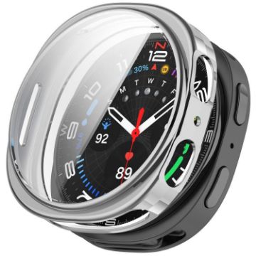 Samsung Galaxy Watch 8 40mm Silver TPU Protective Case - 1