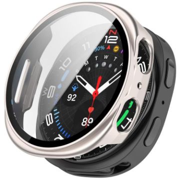 Samsung Galaxy Watch 8 44mm PC Case with Tempered Film - 1