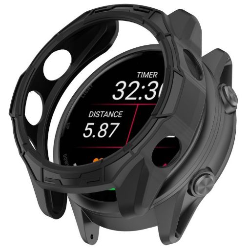 Garmin Forerunner 970 Black TPU Protective Case - Half Coverage - 1