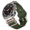 Samsung Galaxy Watch Ultra 47mm Silicone Band - Titanium Green - 4