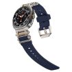 Samsung Galaxy Watch Ultra 47mm Silicone Band, Titanium Blue - 6