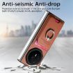 For Honor Magic V3 Twill Fabric Magnetic Phone Case (Brown) - 4