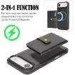 iPhone 17 Air Kalebol Leather MagSafe Case with Card Holder (Black) - 3