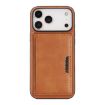 iPhone 17 Pro Max Kalebol MagSafe Leather Card Case (Brown) - 2