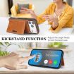 iPhone 17 Pro Max Kalebol MagSafe Leather Card Case (Brown) - 5
