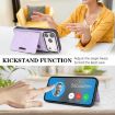 iPhone 17 Pro Kalebol MagSafe Magnetic Leather Case (Purple) - 5