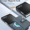 Samsung Galaxy Z Flip7 Kalebol MagSafe Leather Phone Case (Blue) - 5