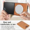 Samsung Galaxy Z Flip7 Kalebol MagSafe Leather Case (Brown) - 3