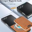 Samsung Galaxy Z Flip7 Kalebol MagSafe Leather Case (Brown) - 5