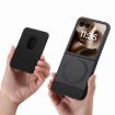 Moto Razr 60 Ultra Twill Fabric Magnetic Card Case (Black) - 3
