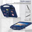 Navy Blue Shockproof EVA Case for Xiaomi Redmi Pad 2 - Kids Handle & Stand - 4