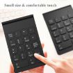 Compact 18 Keys Mini USB Numeric Keypad - 2.4GHz Wireless - 3