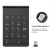 Compact 18 Keys Mini USB Numeric Keypad - 2.4GHz Wireless - 4