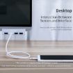 ORICO MH4PU-P Aluminum 4 Port USB3.0 Clip HUB - Black - 4