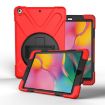 Galaxy Tab A 8.0 2019 T290/T295 360 Case with Holder & Strap, Red - 1