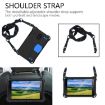 GalaxyTab A 8.0 (2017) Protective Shell with Straps - Black+Blue - 6