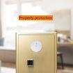 C100 125dB Vibration Sensor Door Window Anti-theft Alarm (Black) - 3