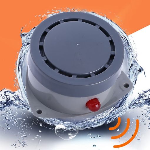 Waterproof Sound Light Alarm for Leak and Overflow Detection - 1