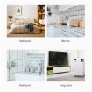 White Multifunctional Toilet Suction Cup Towel Ring Rack - 6
