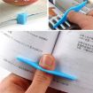 8 PCS Multifunction Thumb Ring Bookmark Book Holder Marker - 6