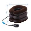 Inflatable Neck Traction Device, Head & Shoulder Pain Relief (Coffee) - 6