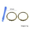 Xbox One Elite Gold Plating 3D Rings & Screwdriver Accessories - 3