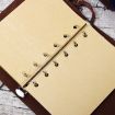 Vintage Pirate Anchors PU Leather Notebook Diary Journal, Size L - 5