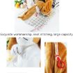 Kawaii Plush Labrador Dog Pencil Case - Cute Kids School Supplies - 3