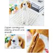 Kawaii Plush Labrador Dog Pencil Case - Cute Kids School Supplies - 4