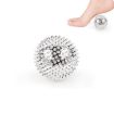 Magnetic Massage Ball Pair - Muscle, Finger, Plantar Relief, 4.7cm Silver - 1