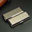 Double-Sided Metal Cigarette Case, Holds 14 Sticks (Silver) - 2