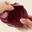 Meridian Brush Body Massager - Dark Red, Five Lines Massage Brush - 2