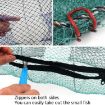 Round Folding Spring Crab Cage Fishing Net (Small) - 5