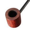 Ebony Popeye Portable Creative Herb Tobacco Smoking Pipe (Black) - 3