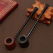 Ebony Popeye Portable Creative Herb Tobacco Smoking Pipe (Black) - 5