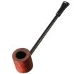 Ebony Popeye Portable Creative Herb Tobacco Smoking Pipe (Red) - 2