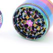 Colorful Smoke Grinder: Zinc Alloy Four-layer Grinder (Skull) - 4