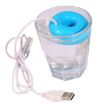Blue Donut Shape Mini USB Air Humidifier & Aroma Diffuser - 5