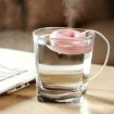 Mini USB Pink Donut Shape Air Humidifier Aroma Diffuser Purifier - 5
