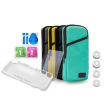 Switch Lite Yellow 7-in-1 Set: Bag, Film, Rocker Cap, Shell - 3