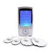 16 Mode Digital Pulse Massager Muscle Stimulator Pain Relief (Silver) - 1