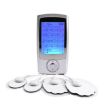 16 Mode Digital Pulse Massager Muscle Stimulator Pain Relief (Silver) - 6