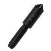 Woodworking Hole Drilling Board with Chamfering Knife, Black - 5