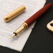 Rosewood Luxury Fountain Pen Stationery Gifts Supplies - 3
