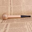 Solid Wood Tobacco Pipe with Smoke Filter and Mouthpiece Holder - 3