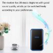 CACAZI A68-2 Wireless Doorbell, UK Plug, Black, One to Two System - 6