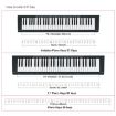 Piano Keyboard Stickers for 61 Keys - Kids Beginner Accessory - 2