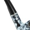 Ceramic Wood Smoking Pipe with Mouthpiece for Cigarettes - 4